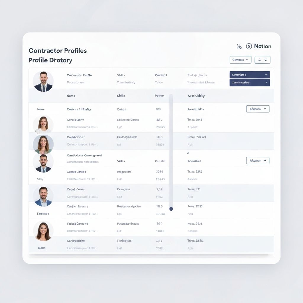 Subcontractor Management Hub